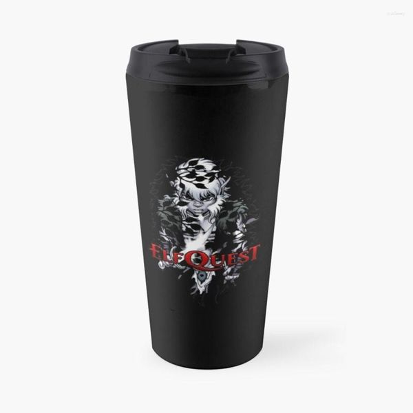 Botellas de agua ElfQuest: Darkwoods Cutter Taza de café de viaje Taza térmica para