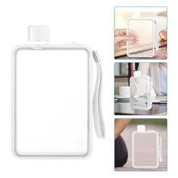 Bouteilles d'eau tasse plate Camping bouilloire transporteur lait clair PC bouteille Fitness