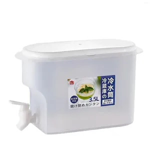 Bouteilles d'eau pour réfrigérateur, seau à boissons froides, glace rechargeable avec couvercle, fourniture pour réfrigérateur domestique
