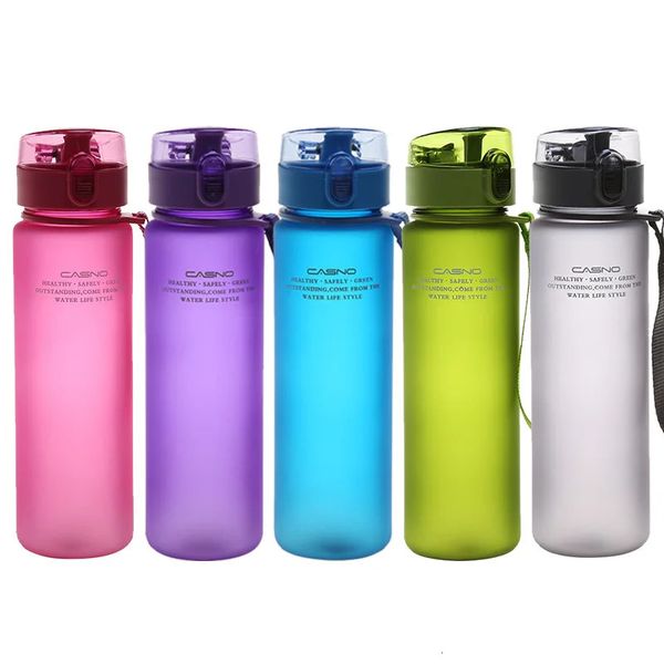 Botellas de agua Botella de alta calidad 560 ml Tour Deporte al aire libre Sello a prueba de fugas Botellas escolares para niños Tritan Drinkware BPA Free 231130