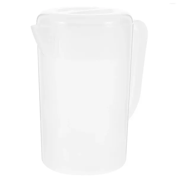 Bouteilles d'eau Distributeur de thé glacé Bouteille froide Pichet en plastique avec couvercle Pichets pour boissons