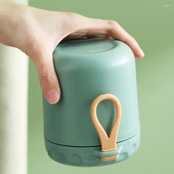Bouteilles d'eau Isulate Food Container Vas à vide fuite de fuite en acier inoxydable portable Capacité pour le pouce