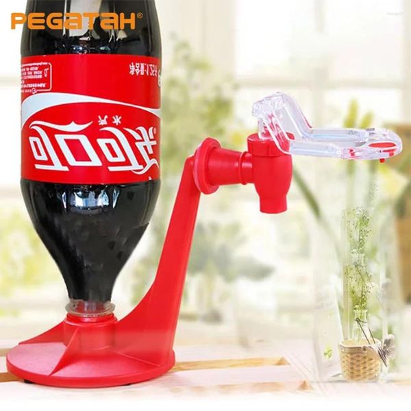 Bouteilles d'eau dispensateur cola boucle bouteille d'interrupteur de pression à main