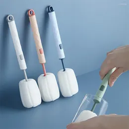 Bouteilles d'eau outils de nettoyage de cuisine simple éponge en verre sans tache