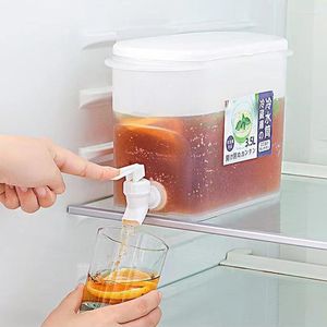 Waterflessen grote capaciteit koele emmer met tap huis koelkast ijsje drink sap fruit theepot ijskokje ketel dispenser