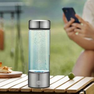 Bouteilles d'eau Bouteille améliorée par des minéraux Générateur d'hydrogène portable pour l'exercice de voyage Tasse d'ioniseur d'électrolyse rapide