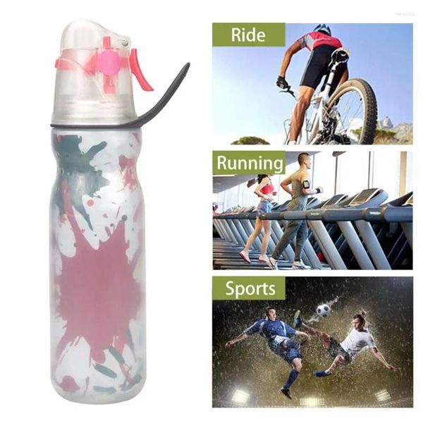 Bouteilles d'eau Mist Bottle Sports Isulatules Spray avec capacité pour les hommes de pymatisation de voyage BPA