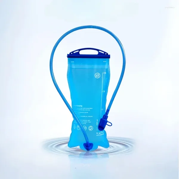 Bouteilles d'eau Kettle Kettle hors route Kettler pour courir le sac souple pliable sport Riding portable pliable pliable barre