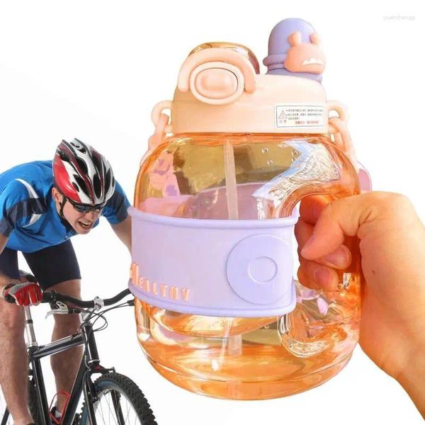 Bouteilles d'eau tasse de voyage portable 1600 ml à vélo de vélo sports extérieur pour