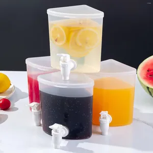 Bouteilles d'eau réfrigérateur Cold Kettle Rotation des distributeurs de boissons glacés à capacité haute bucket Bucket 4L Bott de fête pour le bar à la maison de la fête