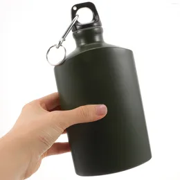 Botellas de agua Reutilizables Uso diario Botella de cantimplora portátil Camping Resistente al desgaste para viajes Senderismo