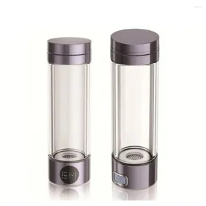 Bouteilles d'eau en toute sécurité Machine riche en hydrogène Portable Bouteille d'hydrogène rechargeable pour le bureau à domicile 1600ppb Super Ionizer