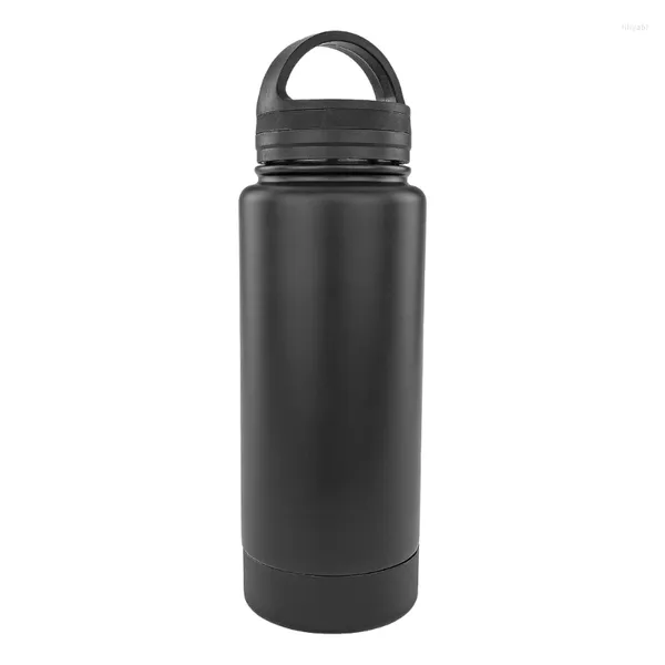 Botellas de agua Compartimento secreto Botella Ocultar efectivo Caja fuerte Moda Vaso para beber Llaves Joyería Negro