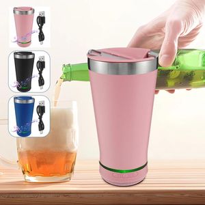 Bouteilles d'eau bouteille intelligente 500 ml de gobelet en acier inoxydable de qualité alimentaire avec fonction Bluetooth 1200mAh Tasse de voyage de batterie