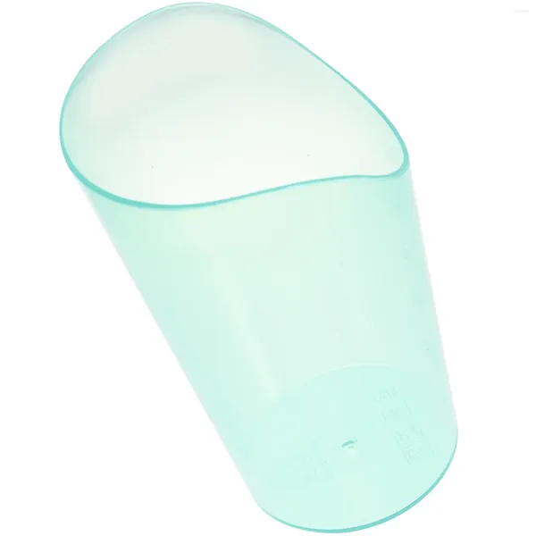 Botellas de agua Tazas de sopa con tapa Derrame de plástico de alimentación líquida a prueba de asfixia segura para adultos mayores
