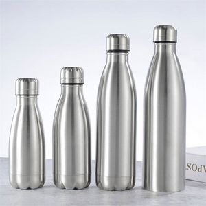 Bouteilles d'eau en acier inoxydable 12 oz 17oz 26oz 35 oz thermos sportifs isolés Goings froid pendant 24 heures et 12 221109