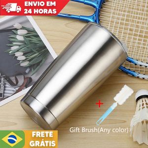 Bouteilles d'eau En Acier Inoxydable Tasse Thermique Tasses À Bière Thermos Pour Thé Bouteille De Café Isolée Sous Vide Étanche Avec Couvercles Drinkware 221122