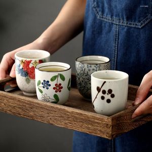 Bouteilles d'eau Style chinois traditionnel peint à la main 200ml tasse à thé en céramique porcelaine porcelaine petite et grande tasse à café tasse