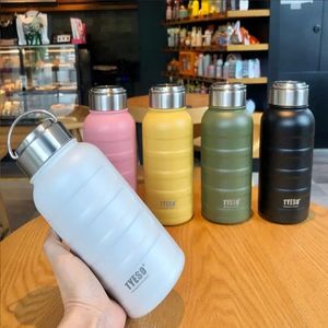 Bouteilles d'eau Tyeso thermos 1000 ml 750 ml 360 ml double tasse à flamme sous vide en acier inoxydable portable boisson de sport de fitness en plein air 231121