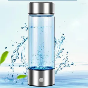 Bouteilles d'eau améliorées hydrogène bouteille USB rechargeable portable pour le cyclisme en cours d'exécution de fitness camping femme