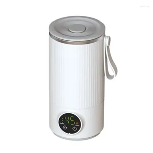 Botellas de agua USB Calefacción USB Copa de agitación 6 temperaturas ajustables 6000 mAh RECARGABLE 18W Carga rápida para leche en polvo