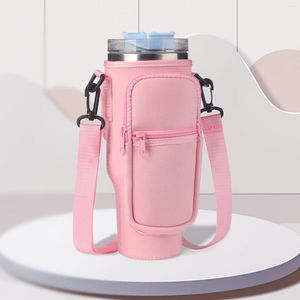 Bouteilles d'eau tasses à café Vintage pour femmes ensemble de tasses de paille thermique matériel de plongée de sport 40oz poignée fille vous choses dures tasse