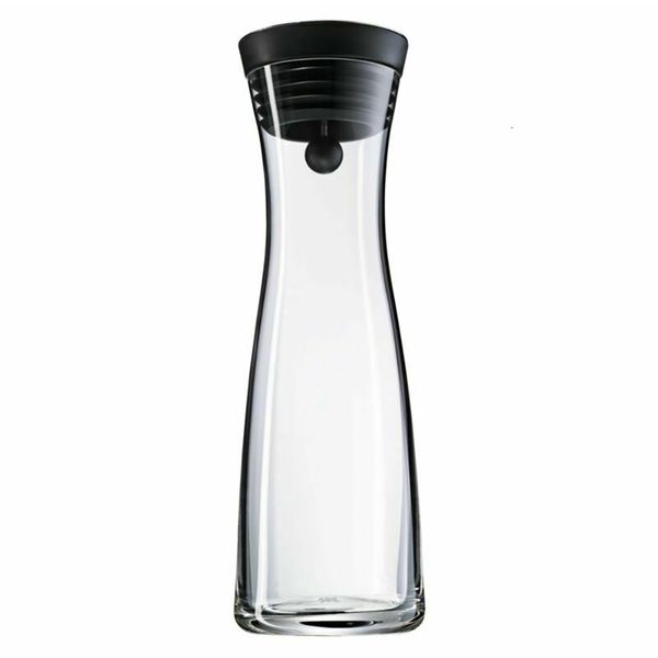 Botellas de agua Jarra de agua Botella de vidrio de borosilicato alto de 1.8L Jarra de cierre de tapa basculante básica 230601