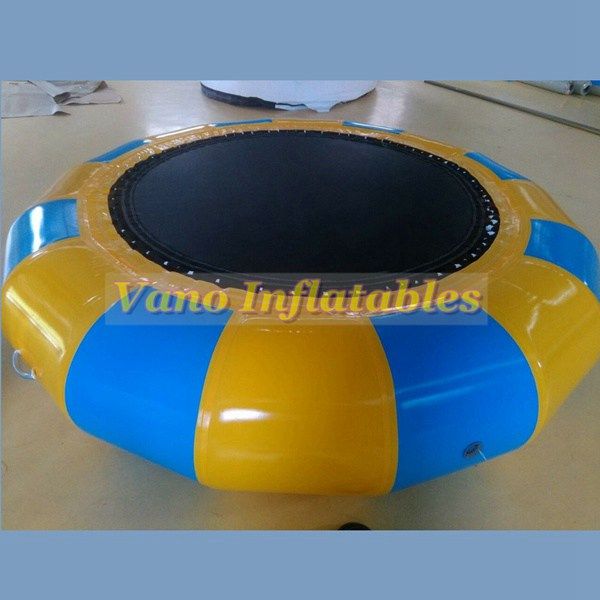 Videur d'eau à vendre grand trampoline gonflable de 5 m de diamètre taille adulte jeux de saut gonflables en plein air pompe gratuite livraison gratuite