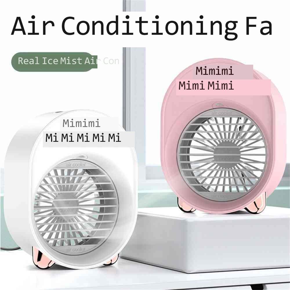 Water Cool Fan Mist Spray USB Handheld Draagbare Mini Fans Office Desktop Misting Cooling Cooler Micro USB Power Air Cooling Toys Terug naar school Gift H83Z9D5