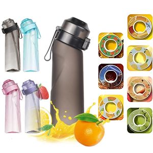 Coupe d'eau Sports Plastic Water Bottle Air Up Arom Water Bottle Fragrance Outdoor Fitness Fashion Fashion Water tasse avec paille 240422