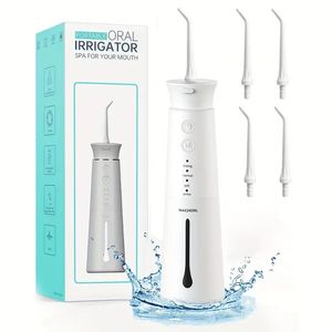 Water Tanden Bleken Draadloos Voor Tanden Reinigen, Draagbare Oplaadbare Monddouche, IPX8 Waterdichte Water Flosser Voor Thuis Reizen