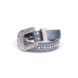 ceinture de diamant d'eau avec ceinture de luxe incrustée de diamants en cristal étincelant