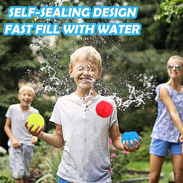 Water Fight Children Toys Summer Ferget Waters Ball Toy Party Bathing Outdoor Place Piscine REPLABLE REPLAPE FAST BALLOO