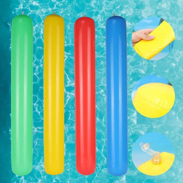 Juegos de agua Juguete Decoración de fiesta Juguetes Piscina Fideos Palos inflables PVC Natación Adultos Niños Flotador 240103