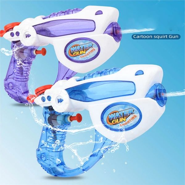 Pistola de agua Juguetes de playa al aire libre Niños Verano Playa Pistola de agua Seaside Natatorium Square Drifting Water Pistol Squirt Toys