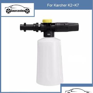 Pignon à eau Snow mousse Lance Mousse de canon Générateur de canons Buzzle Savon pour le lavage pour Karcher K-Series Haute pression Drop Drop Deliv Dhh8u