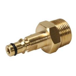 Pistolet à eau Lance à mousse de neige Adaptateur de tuyau de laveuse haute pression M22 Tuyau Connecteur rapide Convertisseur Raccord pour Karcher K-Series279G Drop D Otzrb