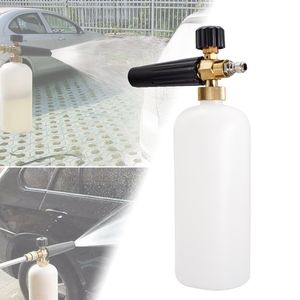 Waterpistool sneeuwschuim lans hogedruk wasmachine spray car wash fles machine automondstuk kanon voor het reinigen van waswaterwater