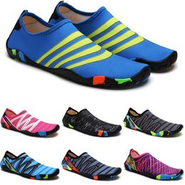 Water Men Women Slip On Beach Wading Barefoot Quick Dry Swimming Shoes Breathable Light Sport Sneakers Unisex 35-46 GAI-19 774