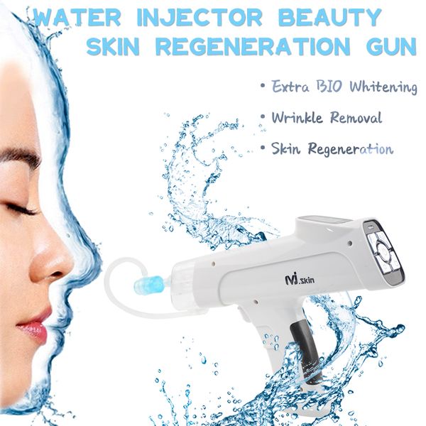 Water Meso Gun Mesoterapia Inyección facial Mesogun Cuidado facial Máquina de belleza para el rejuvenecimiento de la piel