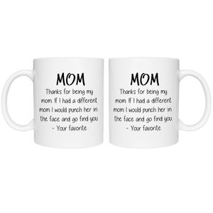 Taza de agua con asa, divertida taza de café, el mejor regalo para el día de la madre para mamá, mujer, regalo único, regalo de cumpleaños superior para una madre, taza divertida y fresca, 11 onzas