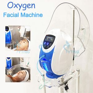 Eau oxygène Jet Peel Dome Oxygène Machine faciale anti-âge Derma thérapie cutané Retournation