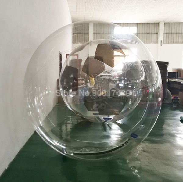 Boule de Zorb d'eau de 2M de diamètre, équipement de jeu aquatique, pour jeux de piscine, en matériau TPU, boule de marche pour lac/mer, en vente, livraison gratuite