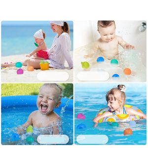 Waterspeel speelgoed Baby Magic Ball Silicone Water Ballonnen HerkUsable Water Pool Play Splash Game Balls Kid Bath Summer Outdoor Party Gifts
