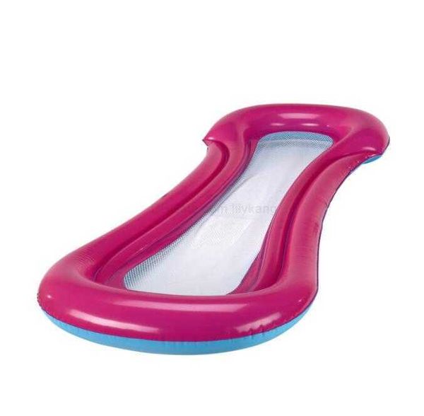 Piscina de agua Hamaca Flotador inflable para adultos - Hamacas de agua Colchón de natación Tumbona de aire de PVC Flotadores Silla Alkingline