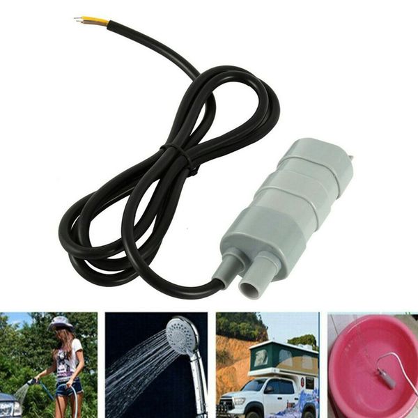 Pompes à eau DC 12V Submersible camping-car haut débit baleine 1000L/H 5M qualité plastiques d'ingénierie durables 221128