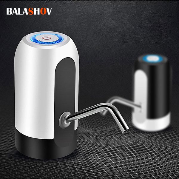 Bombas de agua Dispensador eléctrico Botella automática Carga USB Un clic Interruptor automático Bebida 230410