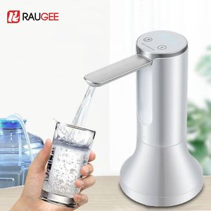 Electric Water Pump, USB Rechargeable Automatic Water Bottle Dispenser Pump for 19 Liters Gallon Bottle