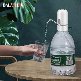 Waterpompen Elektrische waterpomp USB Opladen Waterfles Dispenser Pomp Automatische waterdispensers Machine Automatische drinkdispenser 230707