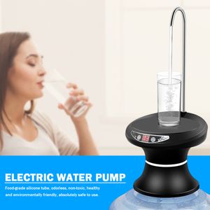 Pompes à eau Petit distributeur d'eau électrique de bureau Bouteille Barreled Gallon Pompe USB Charge Automatique Fontaine à boire Distributeur de pompe à eau 230715